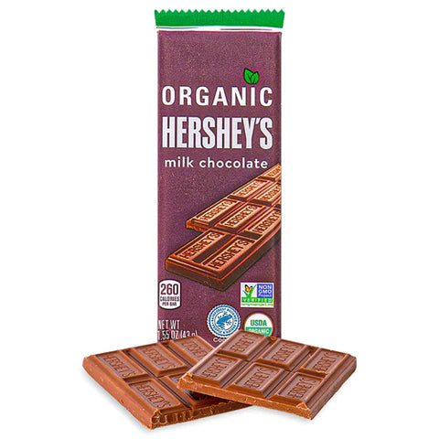 Organic HERSHEY'S Milk Chocolate
