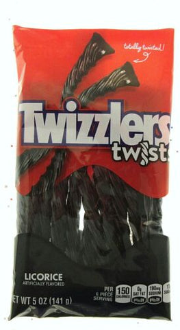 Twizzlers Black Licorice Twists