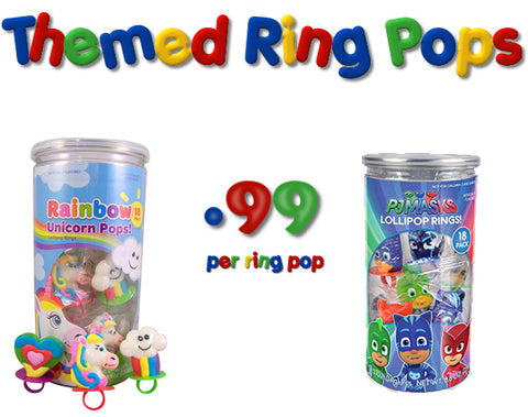 Lollipop Rings - Themed