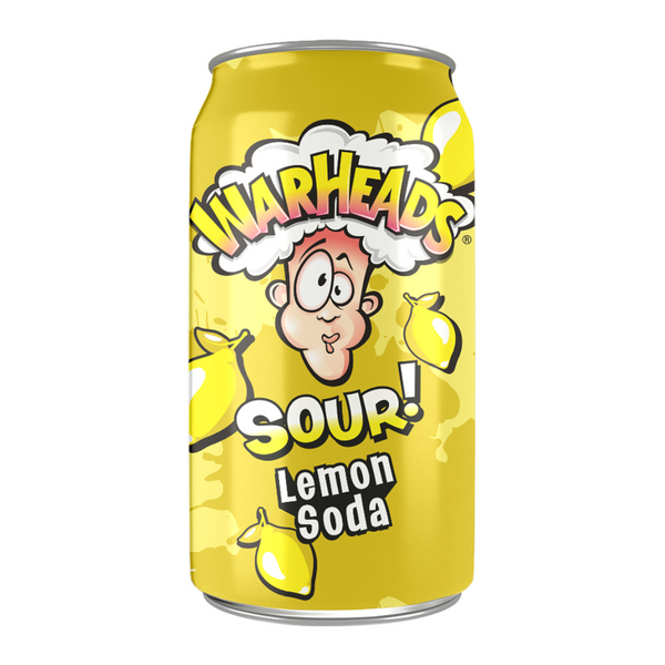 WARHEAD Sour Lemon Soda