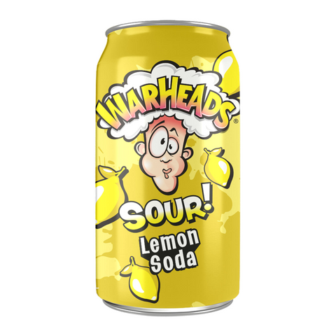 WARHEAD Sour Lemon Soda