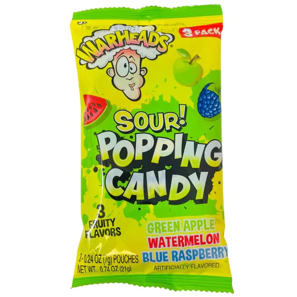 WARHEADS SOUR POPPING CANDY
