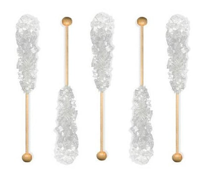Rock Candy On A Stick White